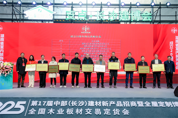 KY开云湖南省室内粉饰协会建立20周年岁念会暨五届二次理事会在长沙召开(图3)
