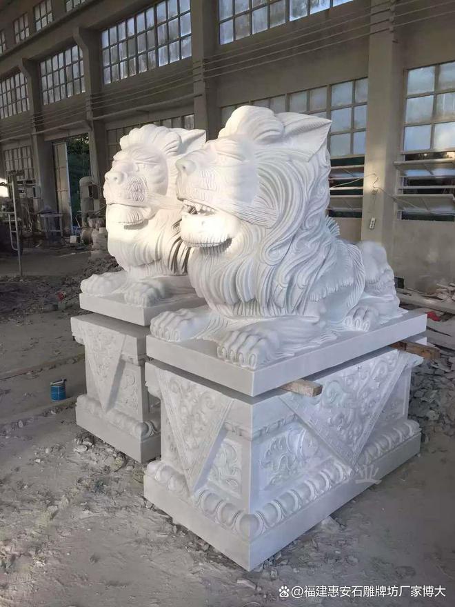 开云电子石狮子在村落修建中的粉饰气势派头(图5)