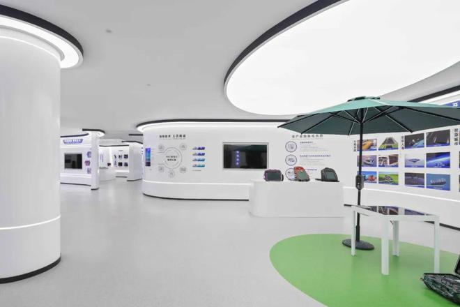 开云KAIYUN天元世纪设想施工一体化案例石农团体企业展厅装修设想(图2)